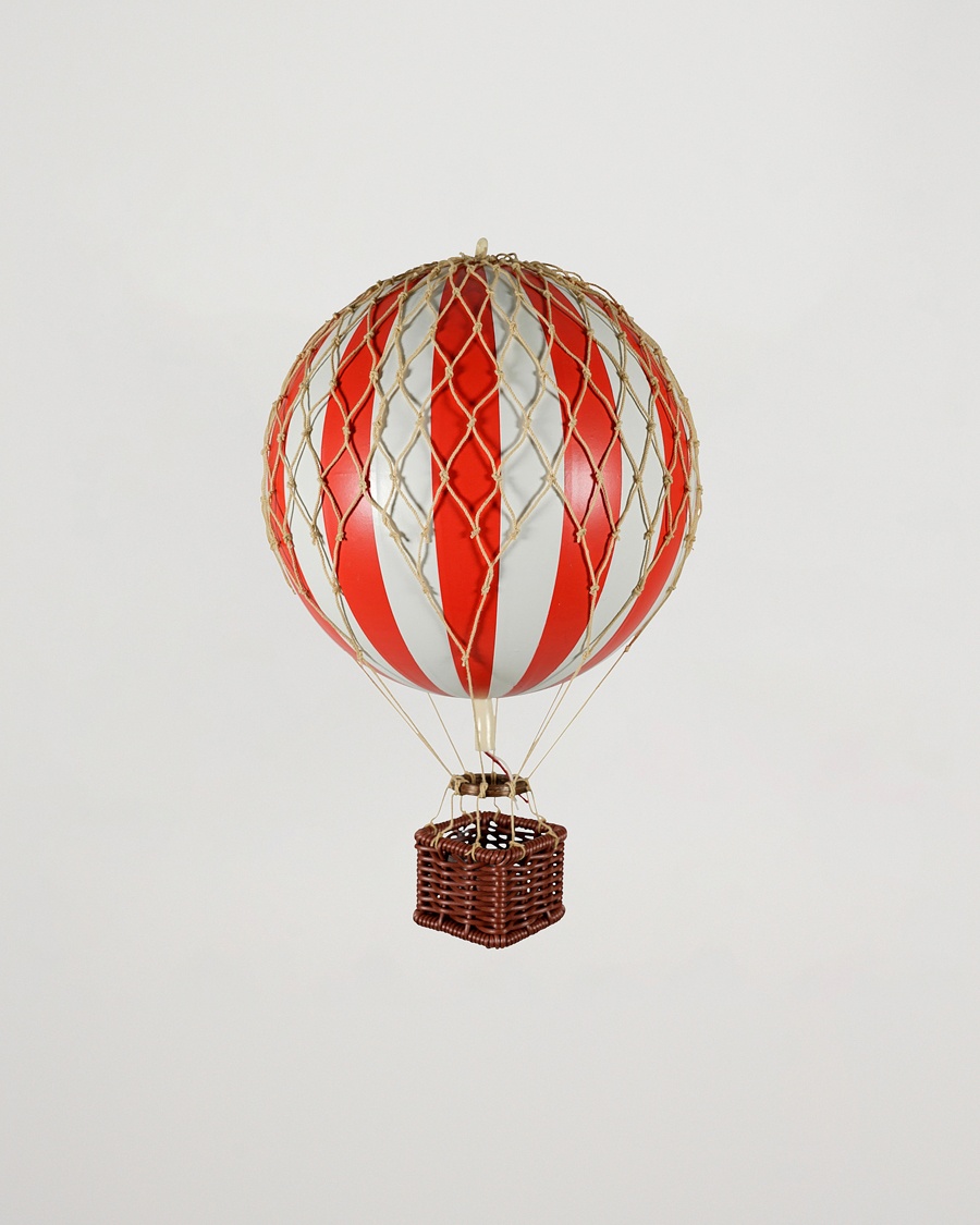 Authentic Models Travels Light Balloon Red/White – Rood