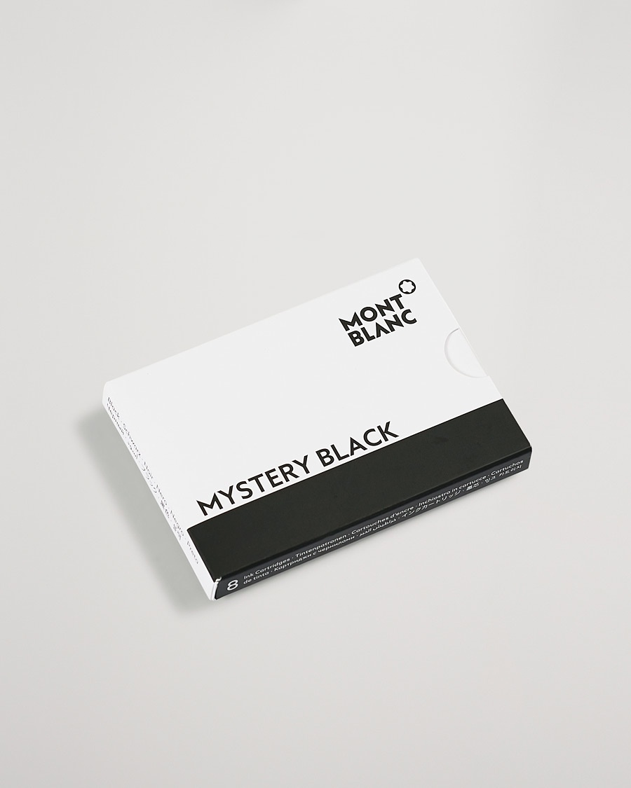 Montblanc Ink Cartridges Mystery Black – Zwart