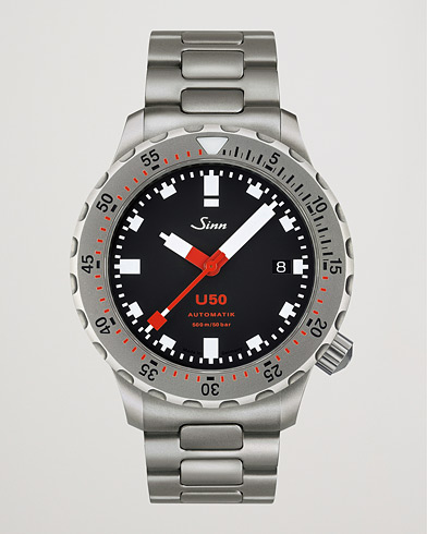  U50 Diving Watch 41mm Black Dial