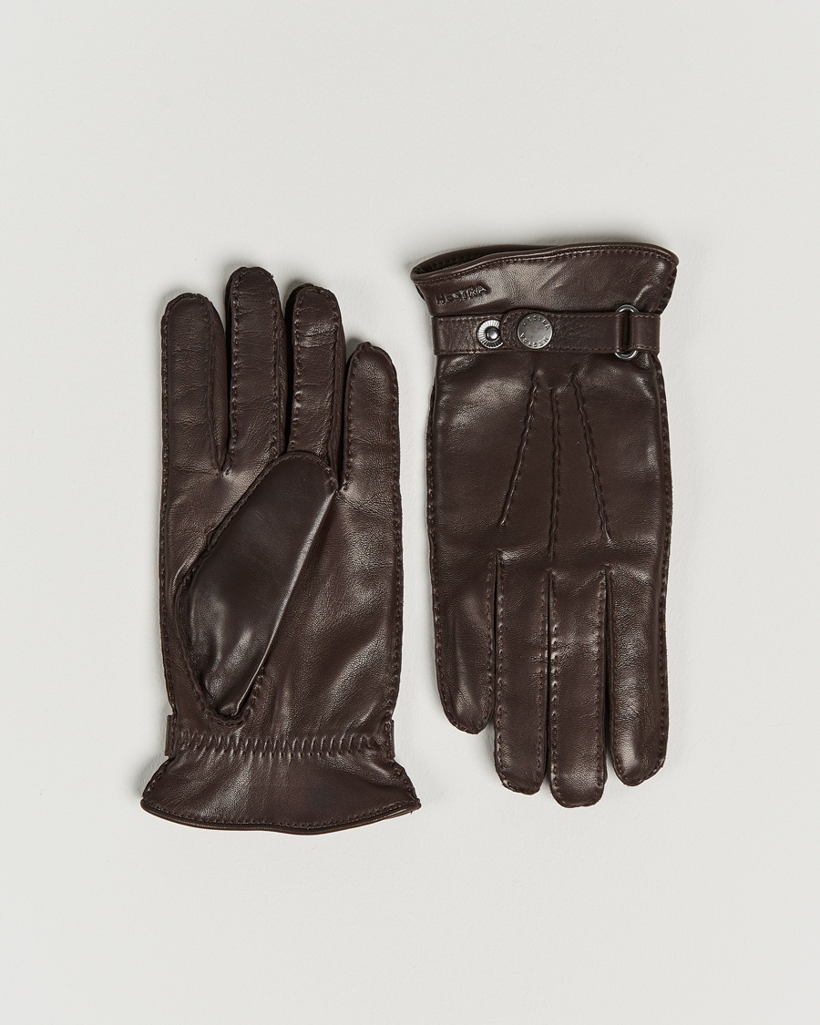 Hestra Jake Wool Lined Buckle Glove Espresso – Bruin