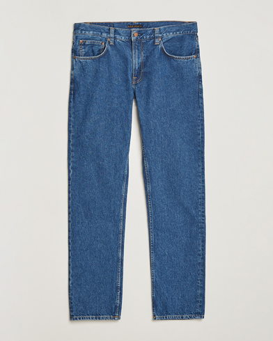 Heren |  | Nudie Jeans | Gritty Jackson Organic Jeans 90's Stone Blue