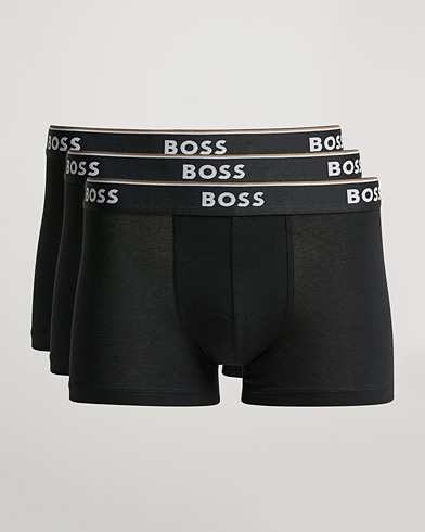 Heren |  | BOSS BLACK | 3-Pack Trunk Boxer Shorts Black