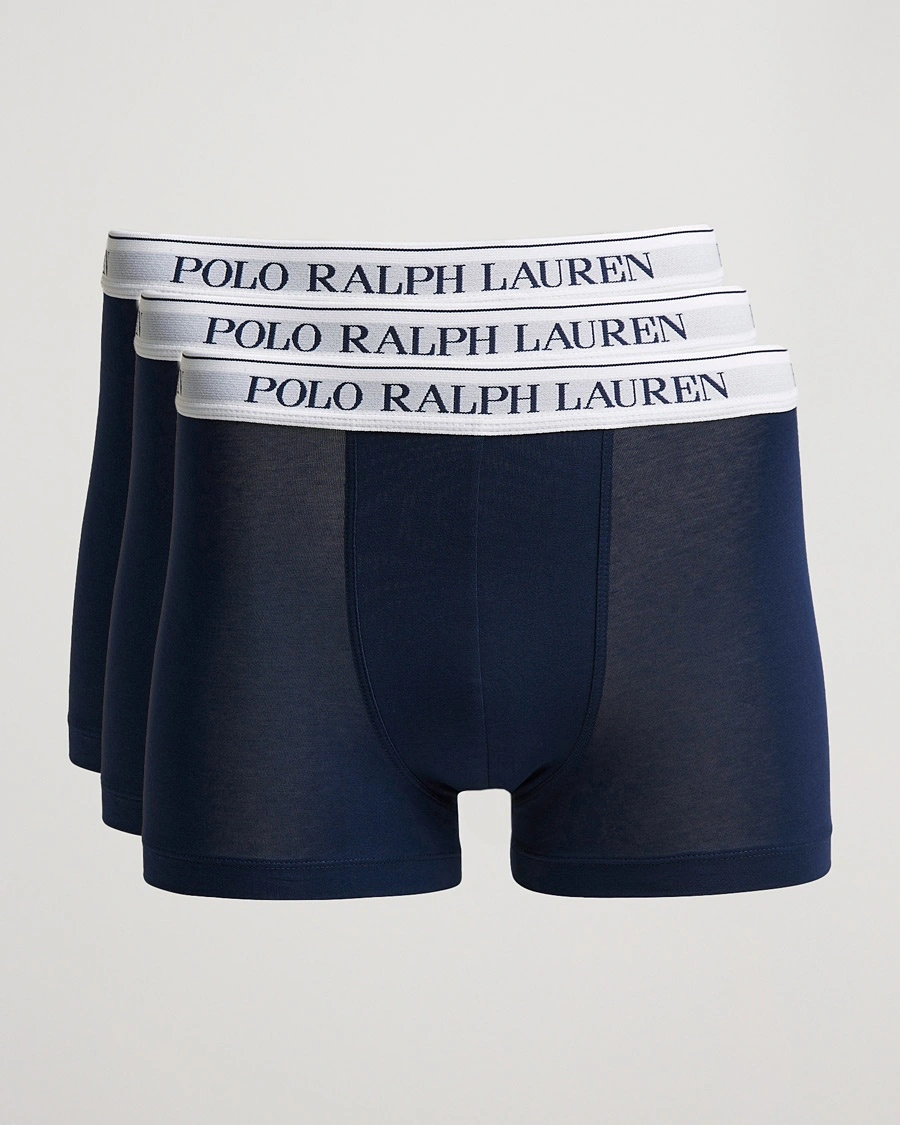 Polo Ralph Lauren 3-Pack Trunk Navy – Blauw