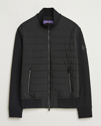 Ralph Lauren Purple Label Hybrid Jacket Black – Zwart