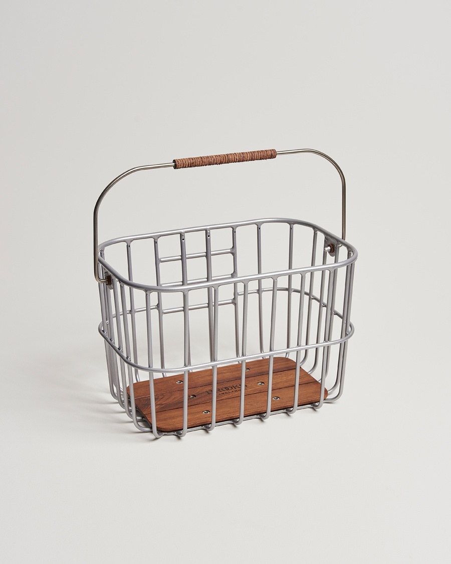 Heren | | Brooks England | Hoxton Bike Basket Aluminium
