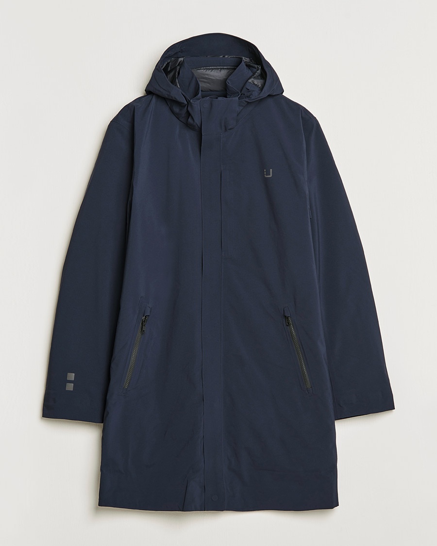 UBR Black Storm Coat Navy – Blauw