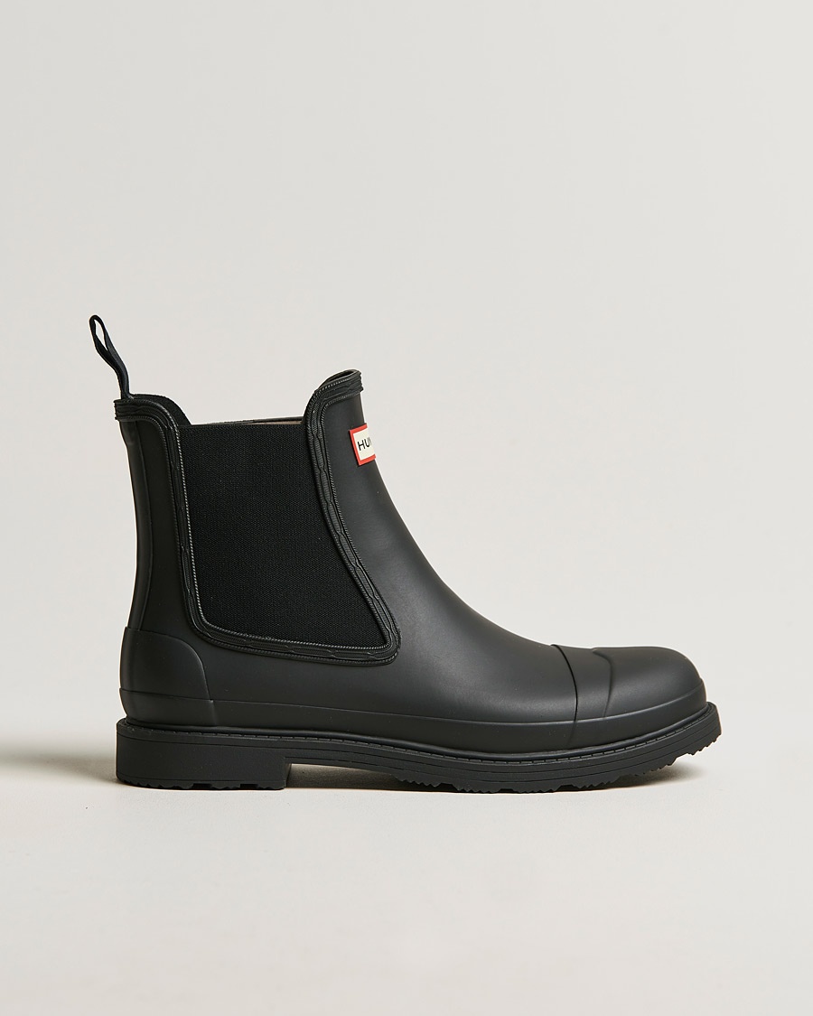 Hunter Boots Commando Chelsea Boot Black – Zwart