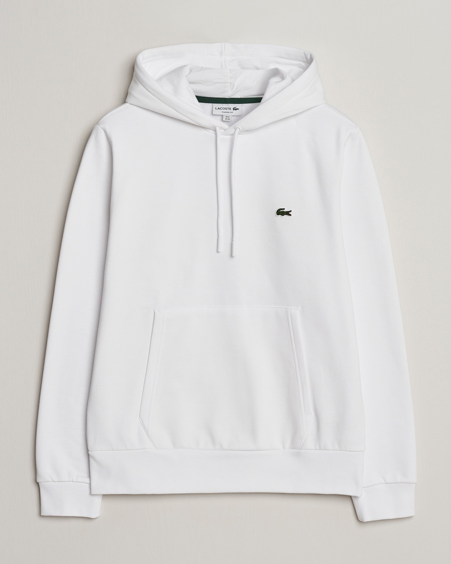 Lacoste Hoodie White – Wit
