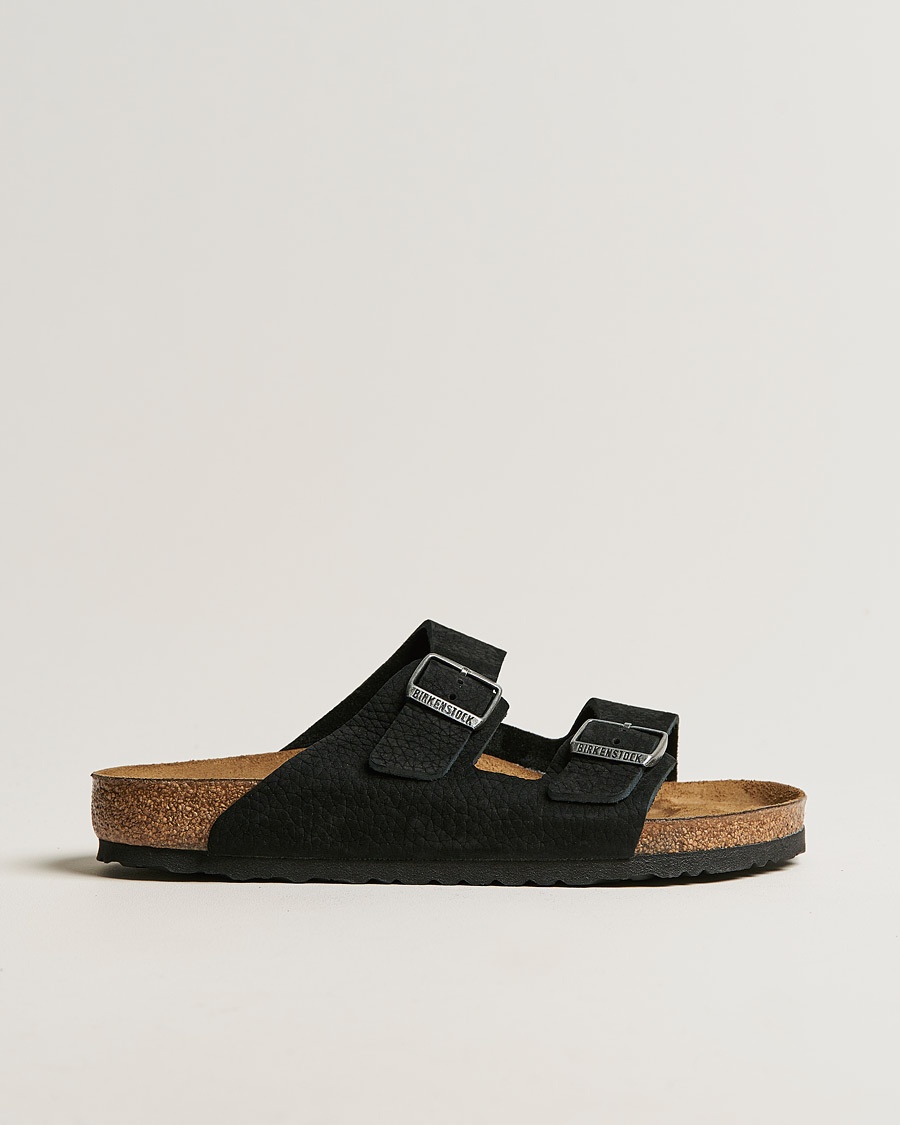 BIRKENSTOCK Arizona Classic Footbed Desert Black Nubuck – Zwart