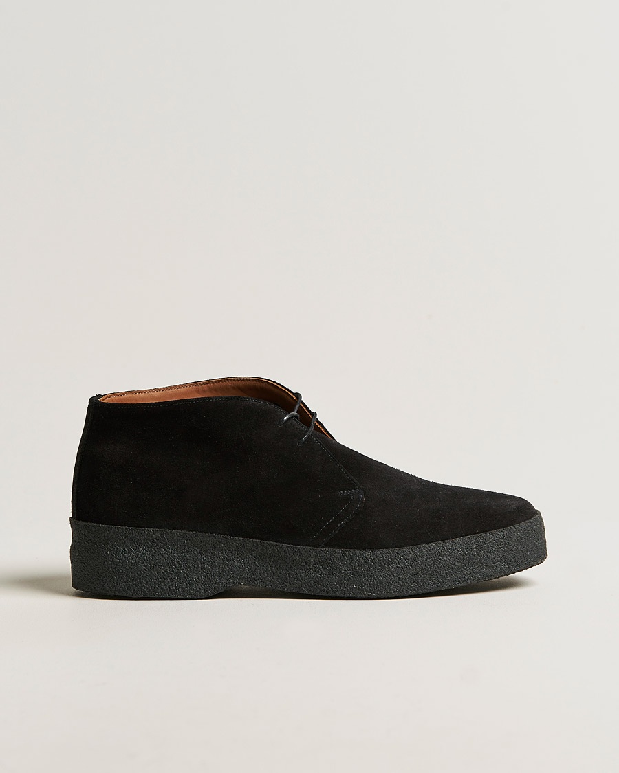 Sanders Sam Chukka Boot Black Suede – Zwart
