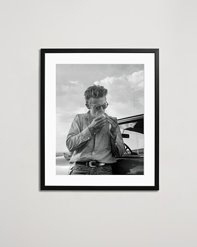 Heren | Sonic Editions | Sonic Editions | Framed James Dean On Set 