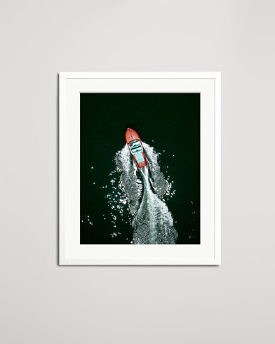 Heren |  | Sonic Editions | Framed Riva Speedboat On Lake Como 