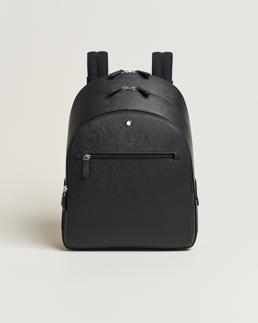 Montblanc Sartorial Medium Backpack 3 Compartments Black – Zwart
