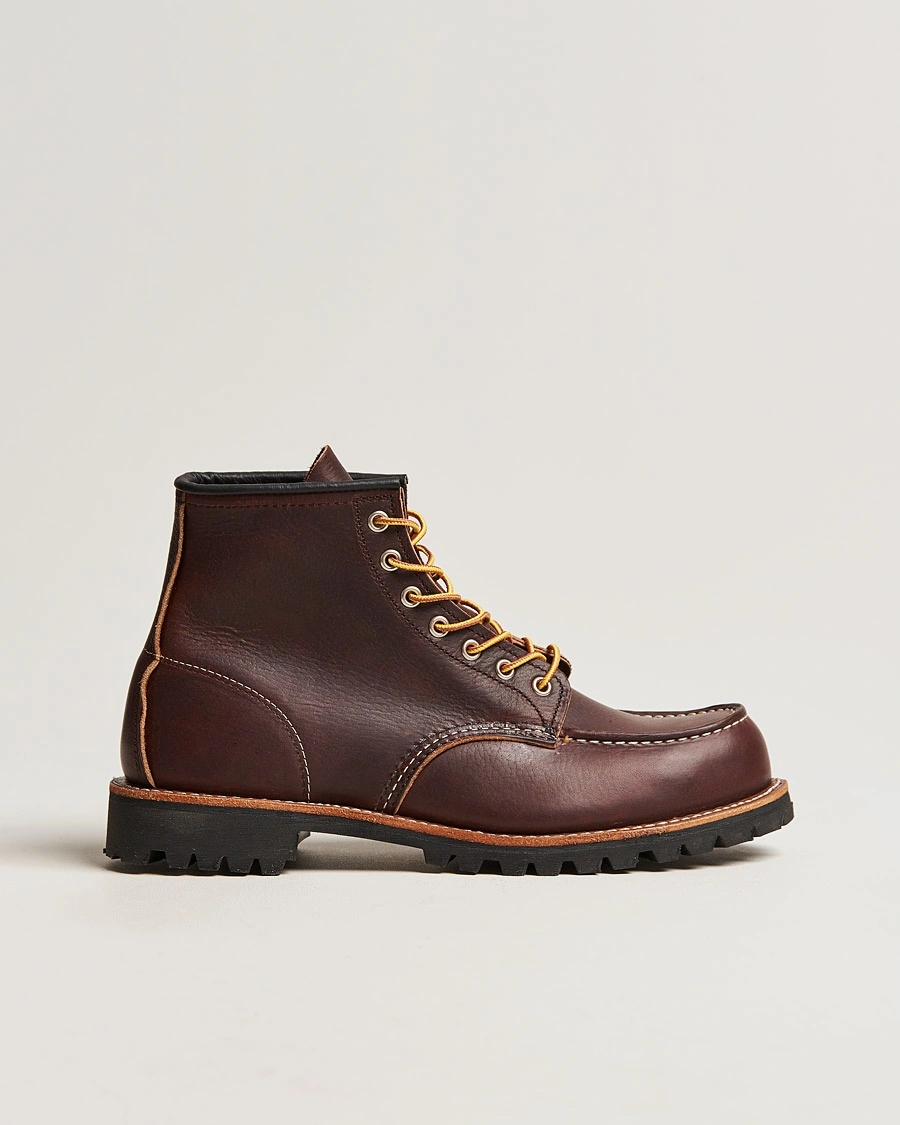 Red Wing Shoes Roughneck Boot Briar Oil Slick Leather – Bruin