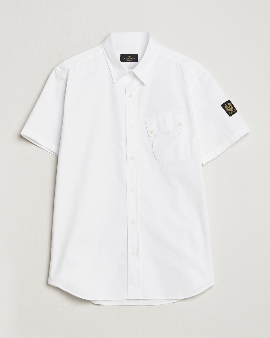 Belstaff Short Sleeve Pitch Shirt White – Wit