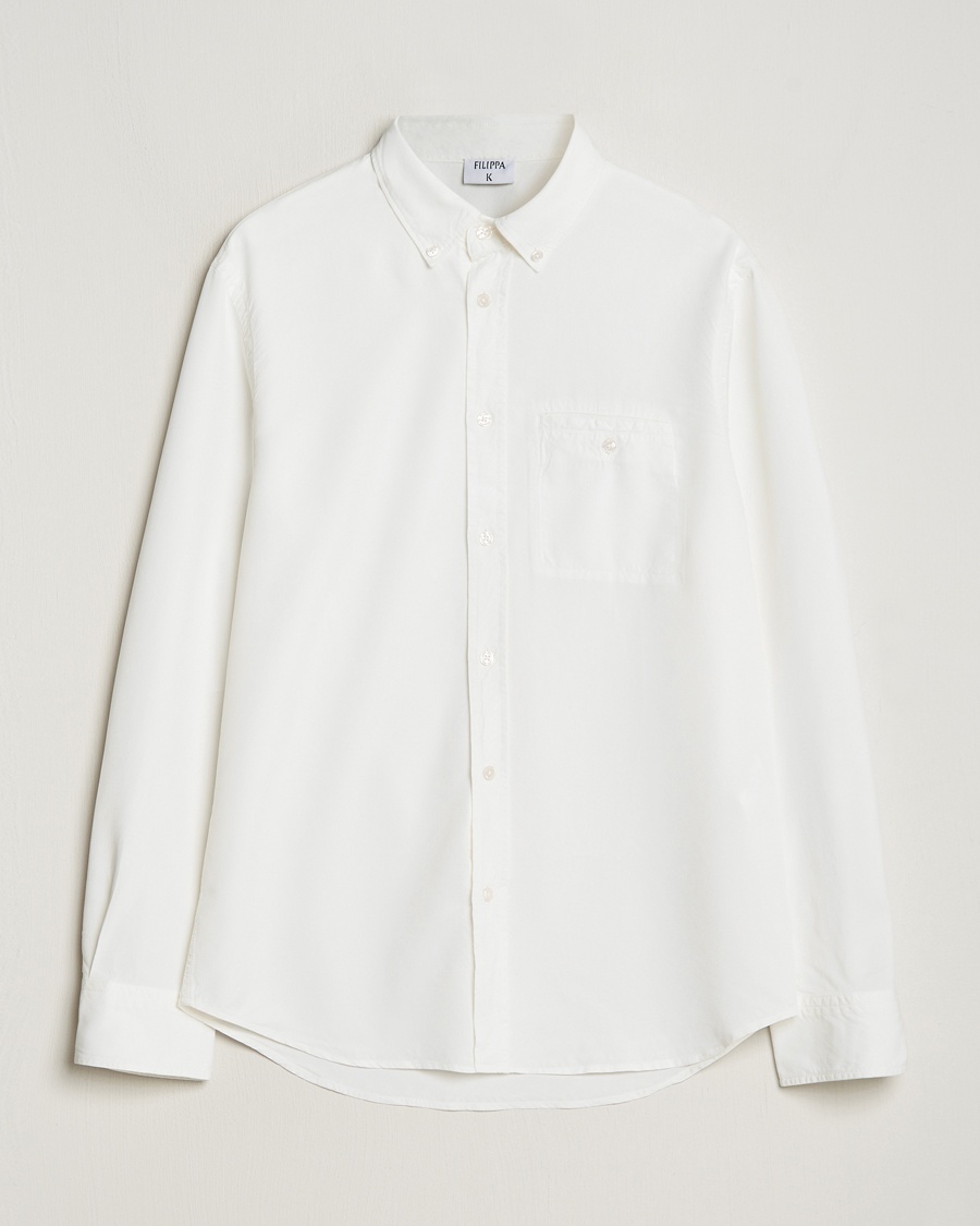Heren | Personal Classics | Filippa K | Zachary Lyocell Shirt White