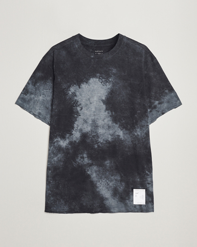Heren | T-Shirts | Satisfy | CloudMerino T-Shirt Batik Black