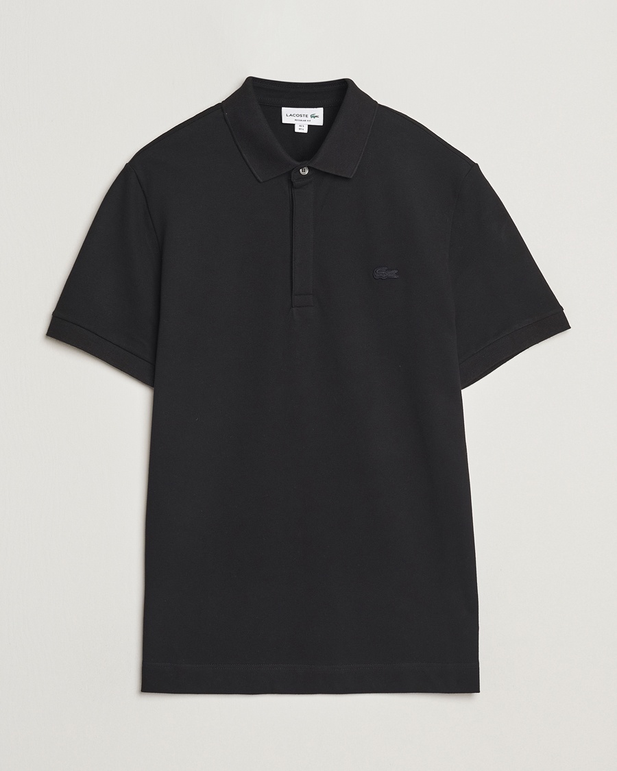 Lacoste Paris Polo Piké Black – Zwart