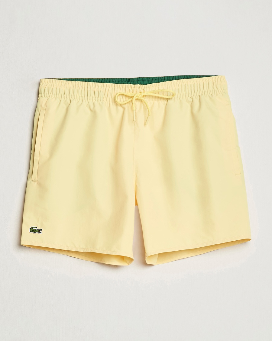 Lacoste Bathingtrunks Yellow – Geel