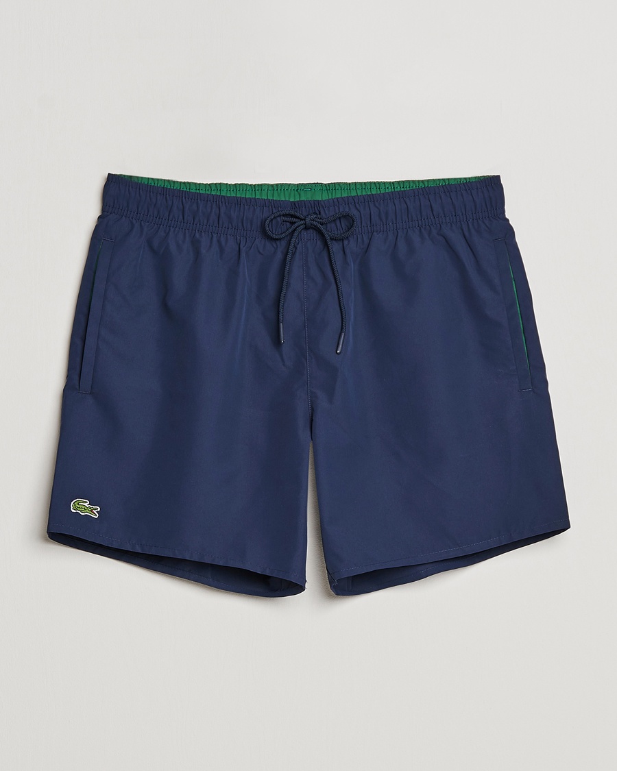 Lacoste Bathingtrunks Navy – Blauw