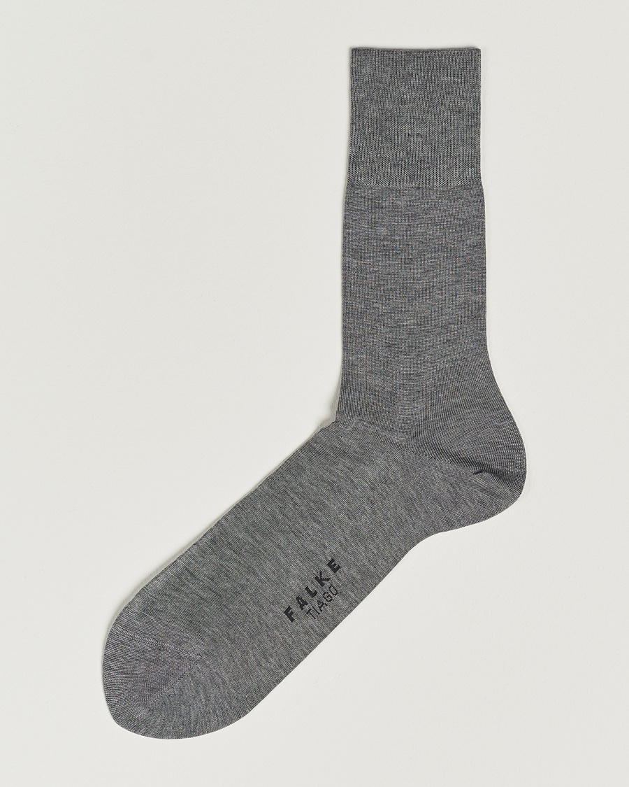 Falke Tiago Socks Light Grey Melange – Grijs