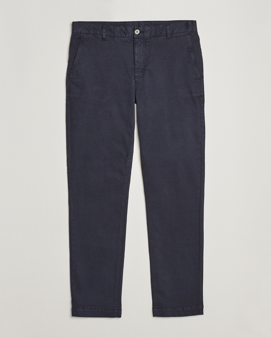 Morris Jeffrey Brushed Chinos Blue – Blauw