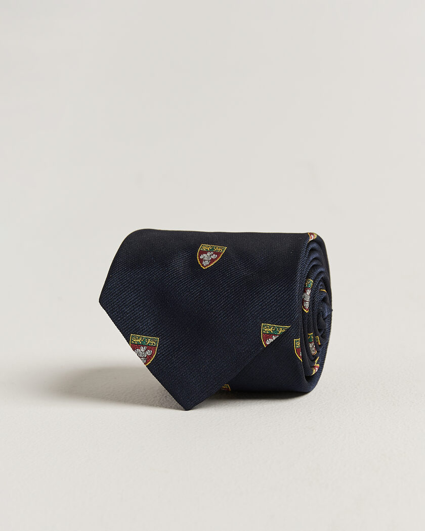 Polo Ralph Lauren Polo Ralph LaurenSilk Club TieNavy – Blauw