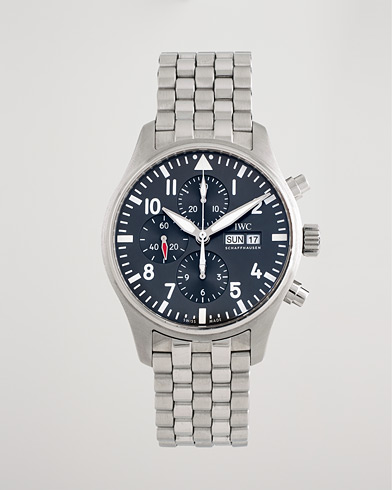 Heren | Pre-Owned & Vintage Watches | IWC Pre-Owned | Spitfire Chronograph IW377719 Steel Grey