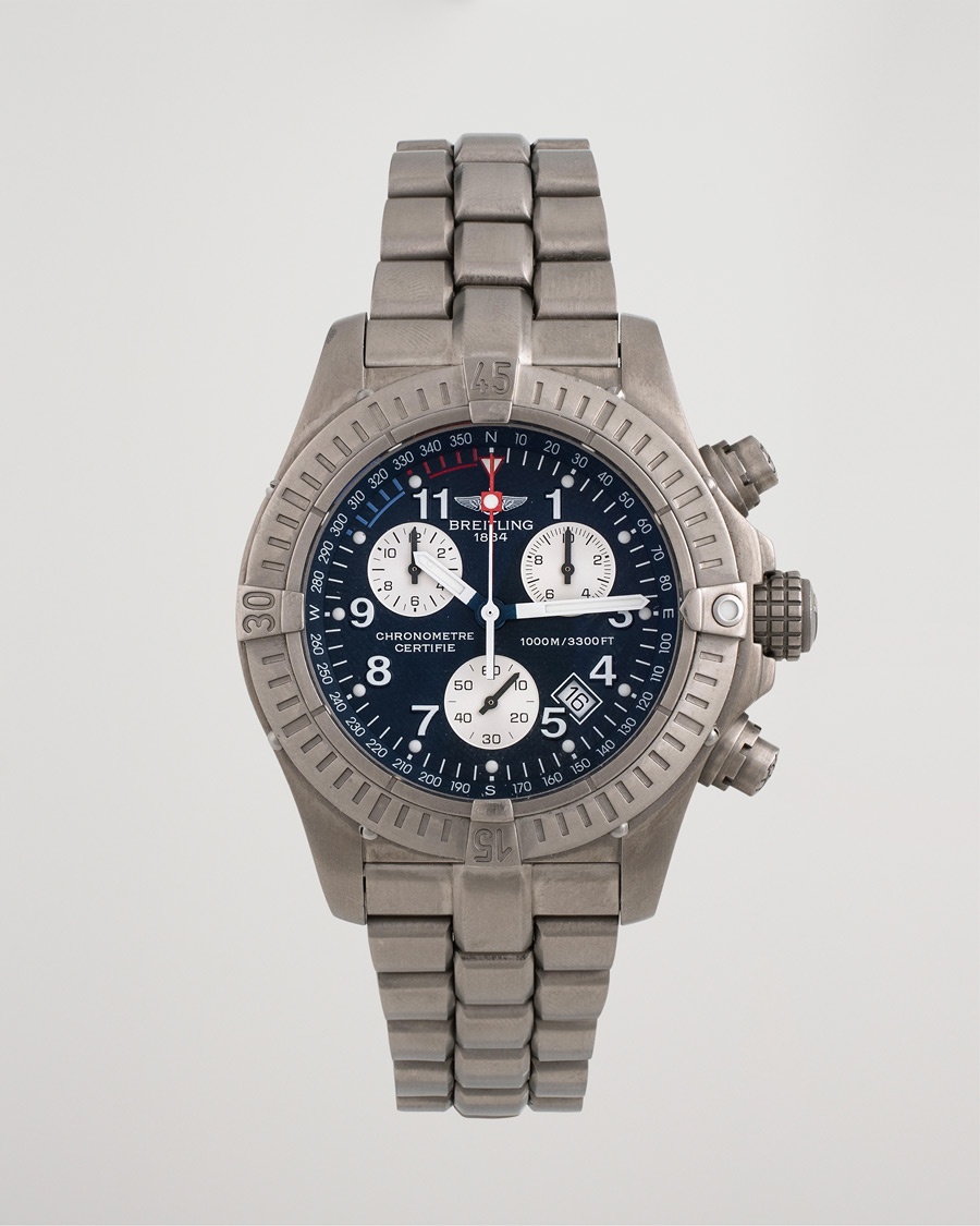 Breitling Pre-Owned AvengerM1 E73360 Titan Blue – Blauw