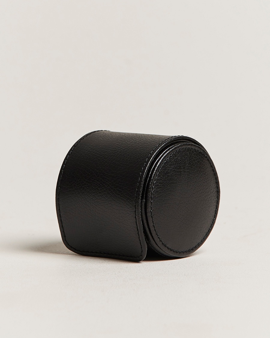 WOLF Single Watch Roll Black – Zwart