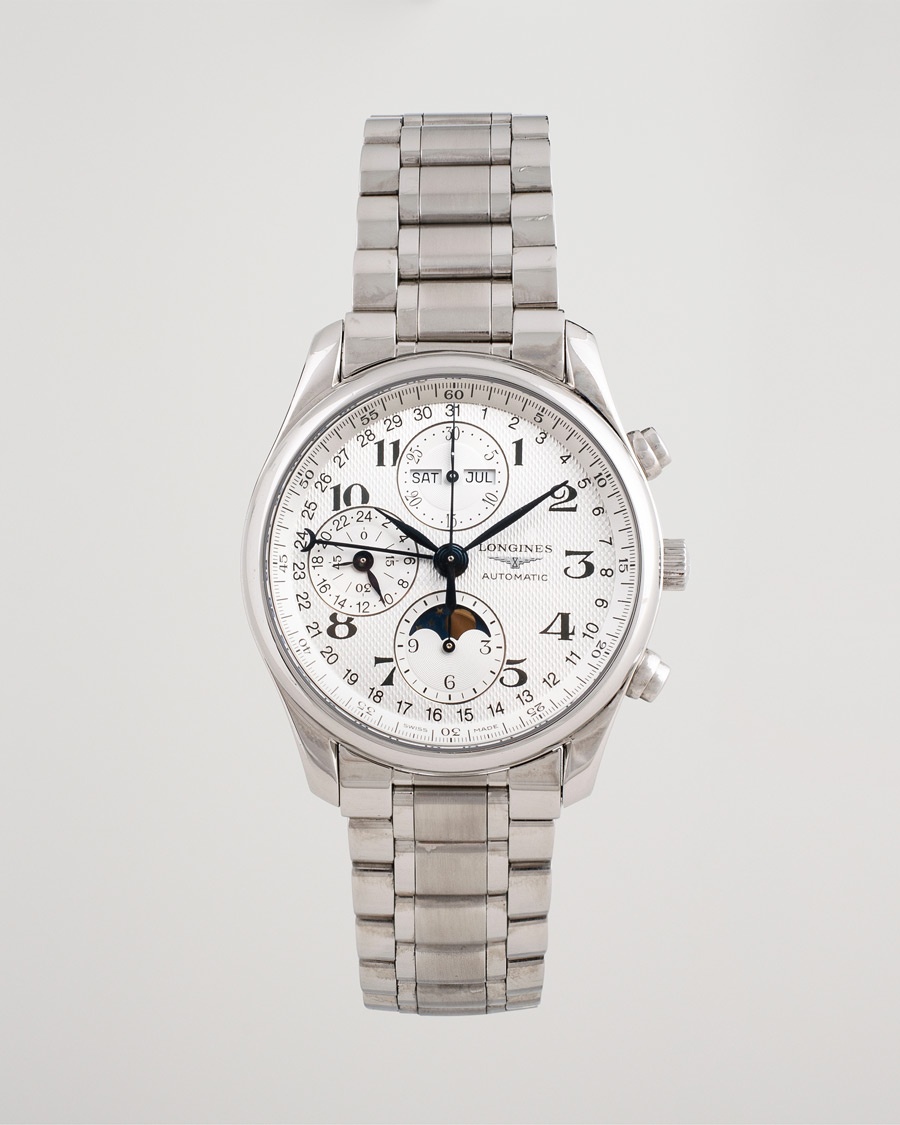 Longines Pre-Owned Master Collection L2.673.4.03.6 Steel White – Wit