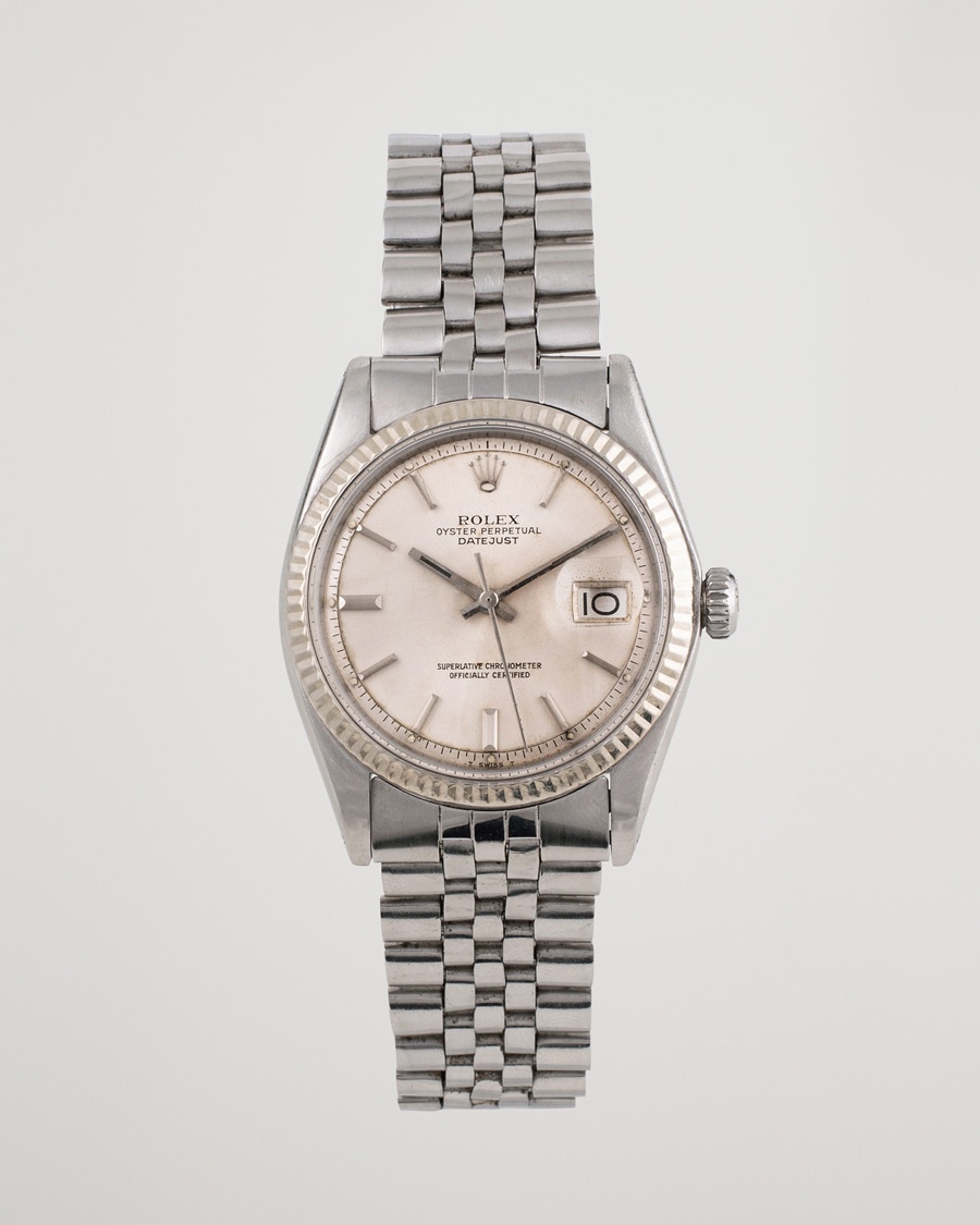 Rolex Pre-Owned Datejust 1601 Jubilee Steel Silver – Zilver
