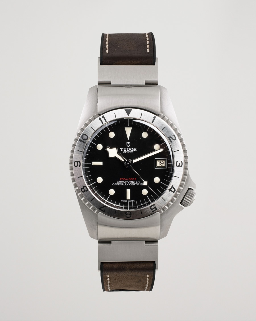 Tudor Pre-Owned Black Bay PO1 70150 Steel Black – Zwart