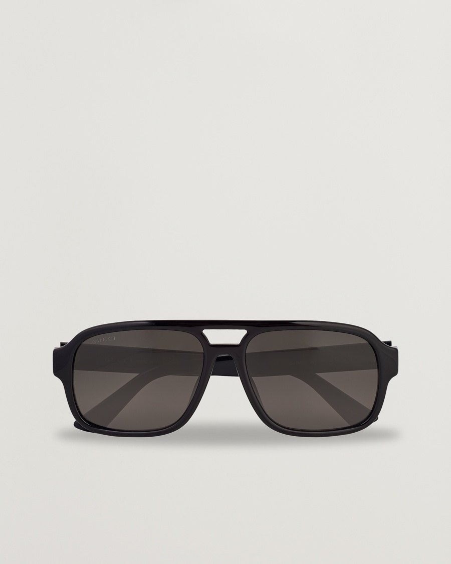 Gucci GG1342S Sunglasses Black Smoke – Zwart