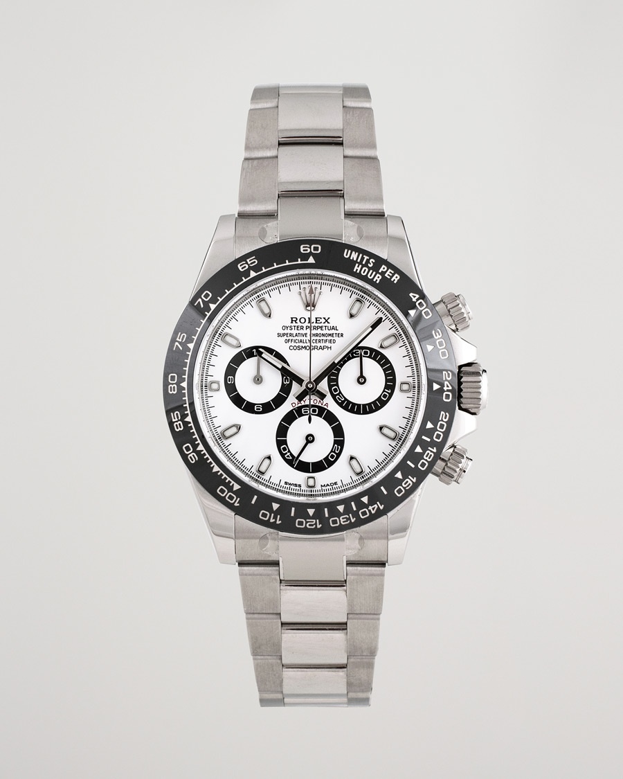 Rolex Pre-Owned Daytona 116500LN Steel White – Wit