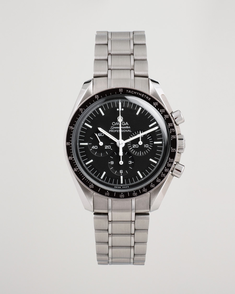 Omega Pre-Owned Speedmaster Moonwatch PRO 005 Steel Black – Zwart