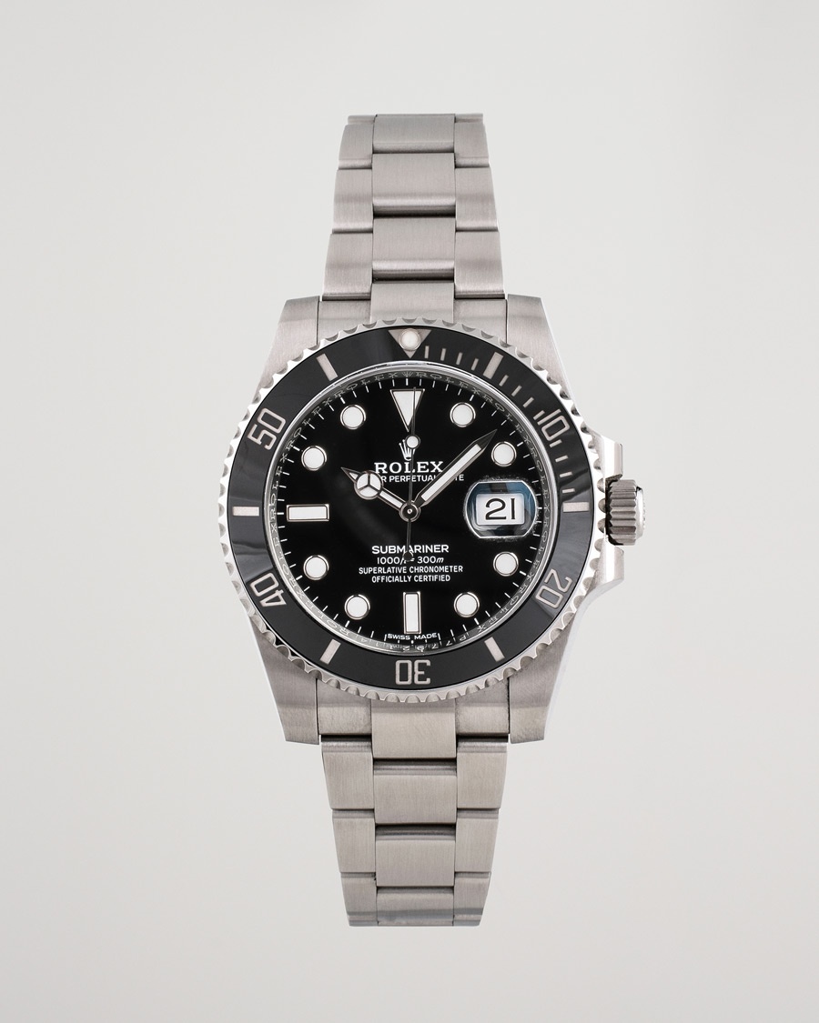 Rolex Pre-Owned Submariner 116610LN Oyster Perpetual Steel Black Steel Black – Zwart