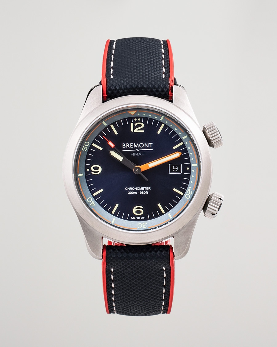 Bremont Pre-Owned Argonaut Azure 42mm Blue Dial Steel Blue – Blauw