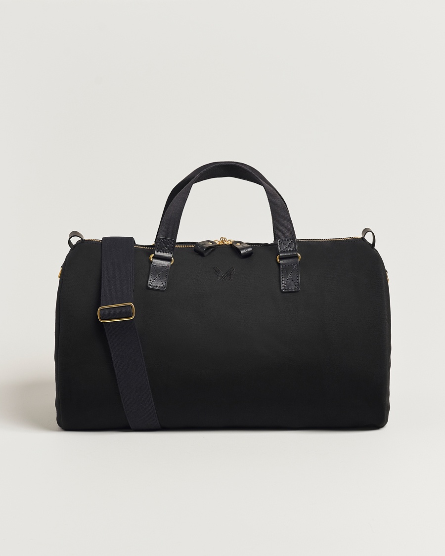 Bennett Winch Canvas Suit Carrier Holdall Black – Zwart