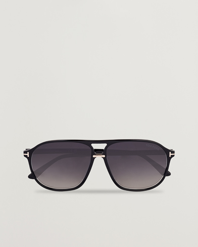  Bruce Sunglasses Shiny Black/Gradient Smoke