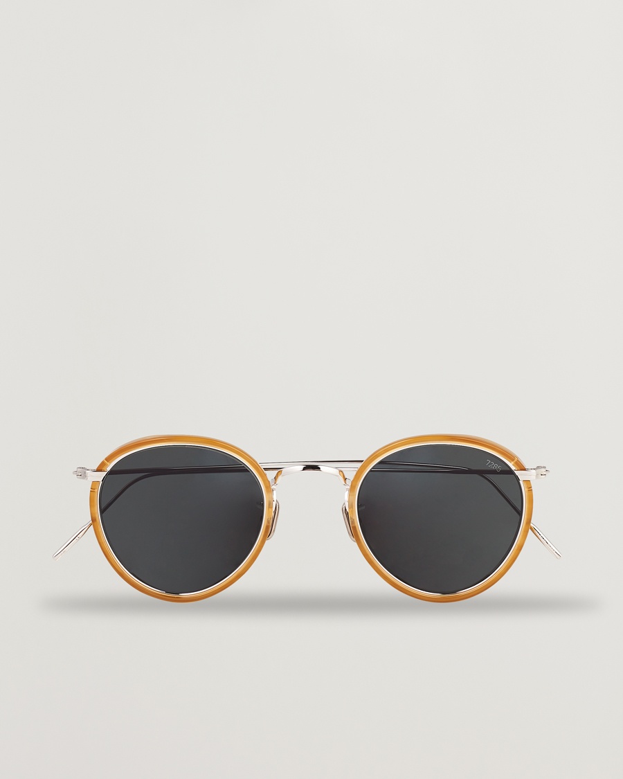 EYEVAN 7285 717E Sunglasses Silver Honey – Geel