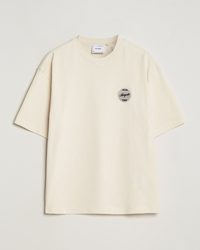 Heren | Sale | Axel Arigato | Dunk Crew Neck T-Shirt Pale Beige