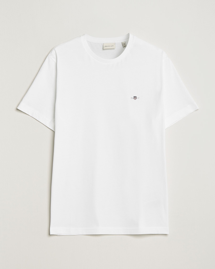 Gant The Original Solid T-Shirt White – Wit