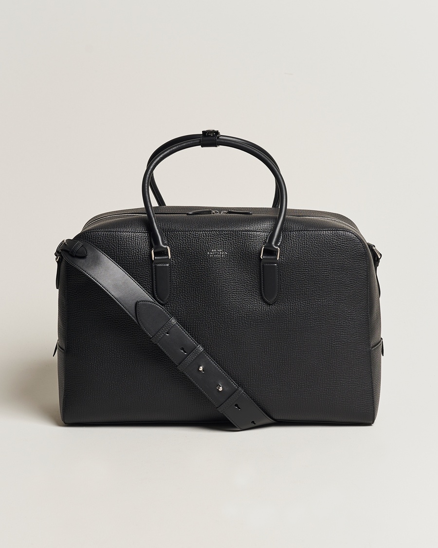 Smythson SmythsonLudlow Soft Travel BagBlack – Zwart