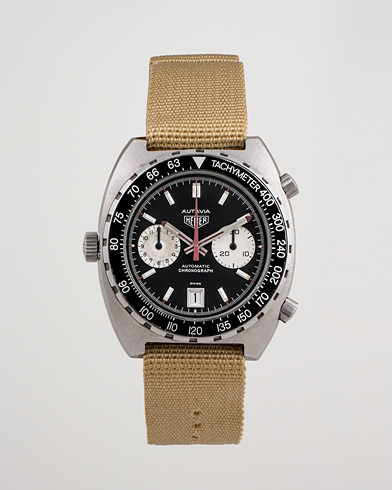 Heren | Pre-Owned & Vintage Watches | Heuer Pre-Owned | Autavia 11063 'Viceroy' Tachymeter Steel Black