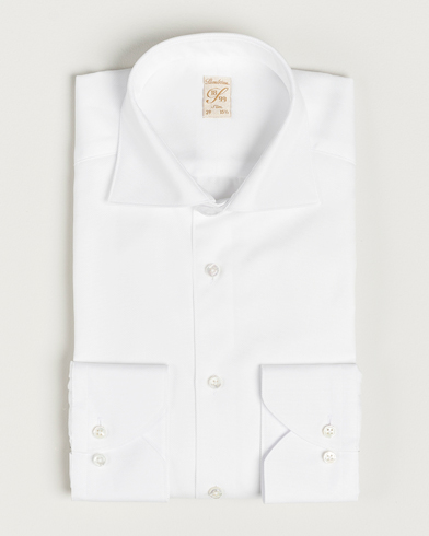 Heren | Stenströms | Stenströms | 1899 Slim Cotton Royal Oxford Shirt White