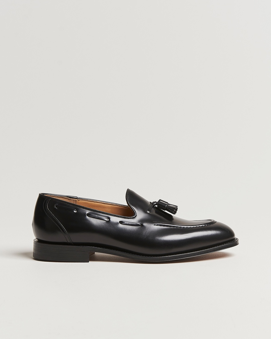 Heren | Instappers | Church's | Kingsley Tassel Loafer Black Polishbinder