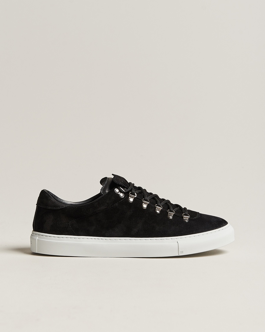 Diemme Marostica Low Sneaker Black Suede – Zwart