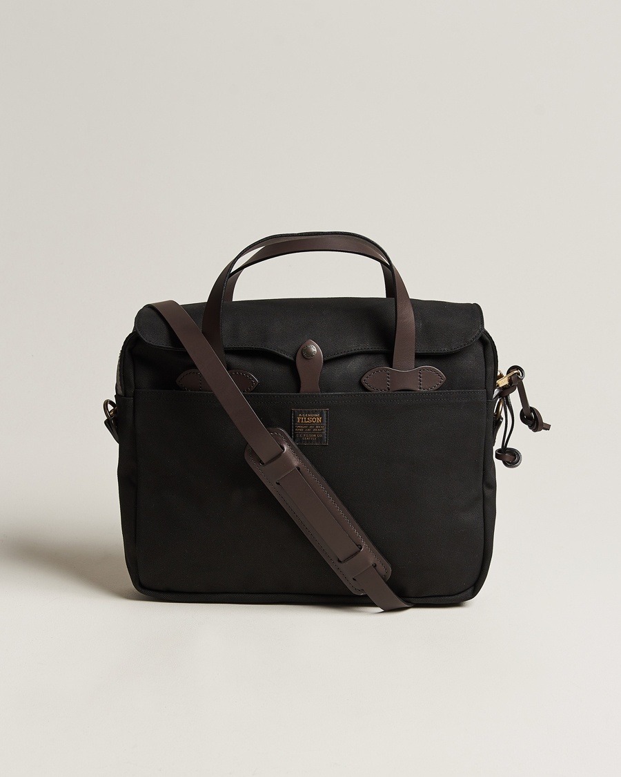 Filson Original Briefcase Black – Zwart