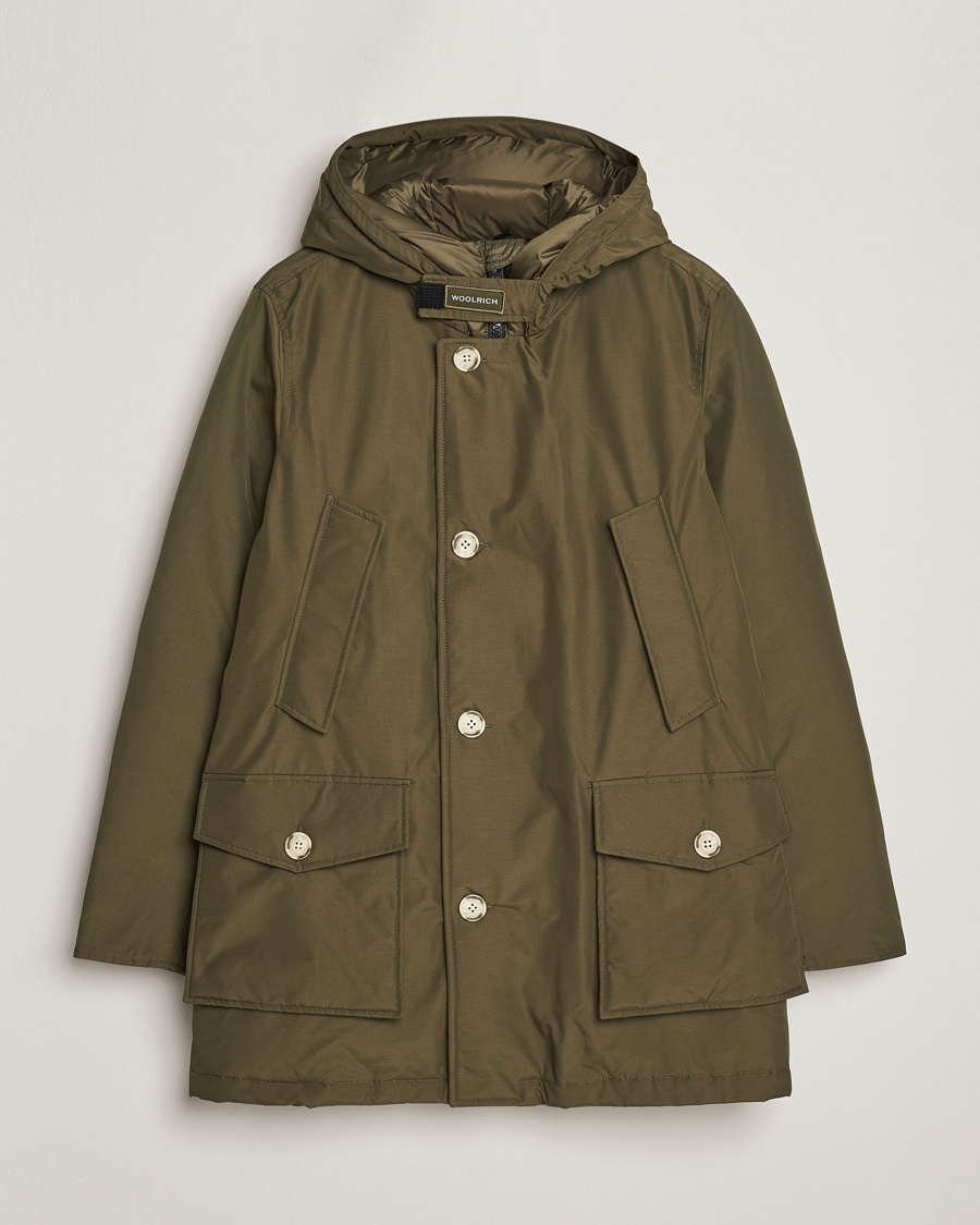 Woolrich Arctic Parka No Fur Dark Green – Groen